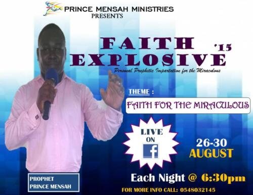 FAITH EXPLOSIVE