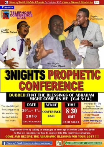 PROPHETIC CONFERENCE