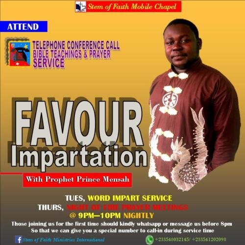 favour impartation service