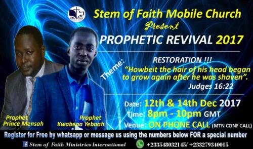 prophetic revival